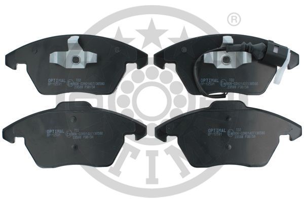Brake Pad Set, disc brake OPTIMAL BP-12531