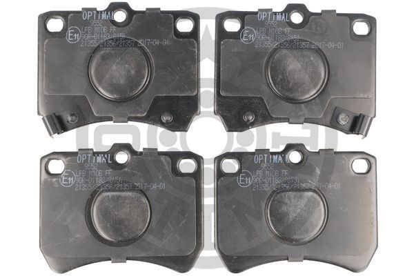 Brake Pad Set, disc brake OPTIMAL BP-09552