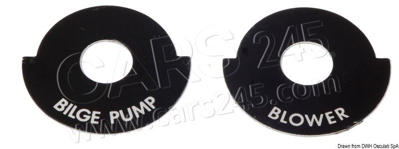 Aluminuim plate Blower Cars245 Marine parts 14.916.04 2