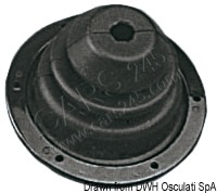 Rubber bellows with ABS ring nut 140 mm Cars245 Marine parts 03.409.01