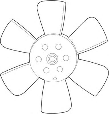 Fan, radiator MAGNETI MARELLI 069422225010