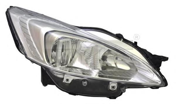 Headlight TYC 20-12841-05-2