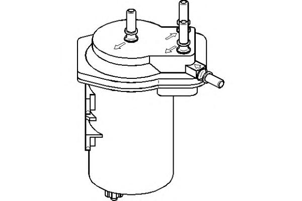 Fuel filter TOPRAN 700560055