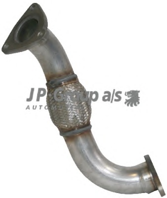 Exhaust Pipe JP Group 1520200600