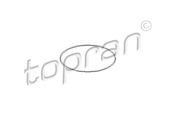O-Ring, cylinder sleeve TOPRAN 722203466