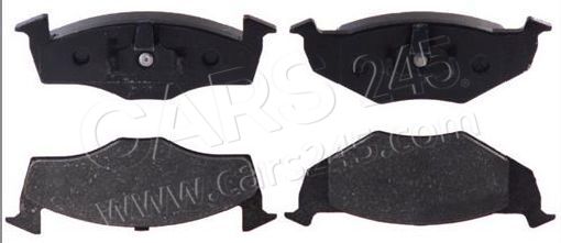 Brake Pad Set, disc brake QAP 06018