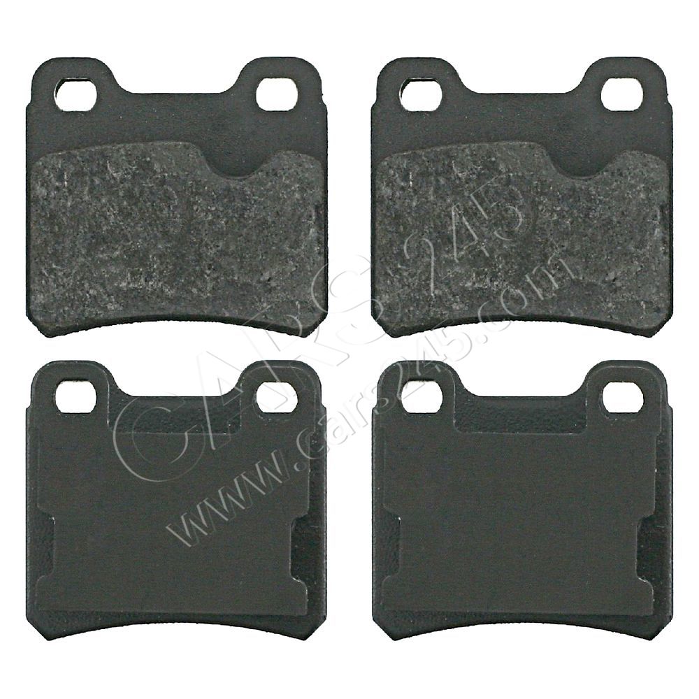 Brake Pad Set, disc brake QAP 06425
