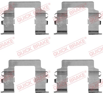 Accessory Kit, disc brake pad QUICK BRAKE 1091161