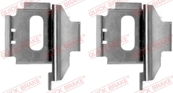Accessory Kit, disc brake pad QUICK BRAKE 1091283