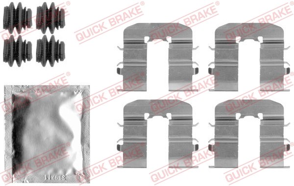 Accessory Kit, disc brake pad QUICK BRAKE 1091814