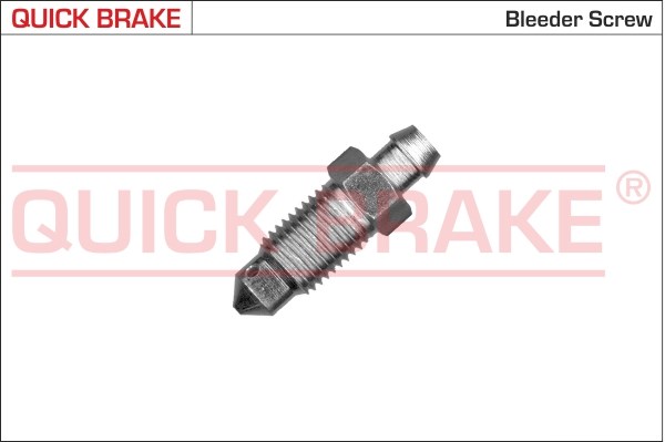 Bleeder Screw/Valve, brake caliper QUICK BRAKE 0107