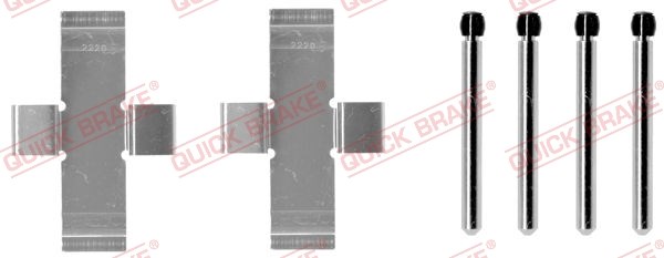 Accessory Kit, disc brake pad QUICK BRAKE 1090904