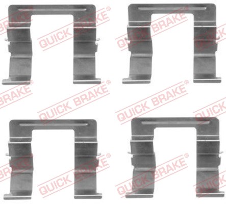 Accessory Kit, disc brake pad QUICK BRAKE 1091605