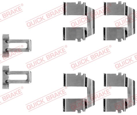 Accessory Kit, disc brake pad QUICK BRAKE 1091233