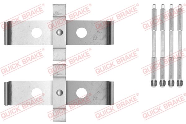 Accessory Kit, disc brake pad QUICK BRAKE 1091876
