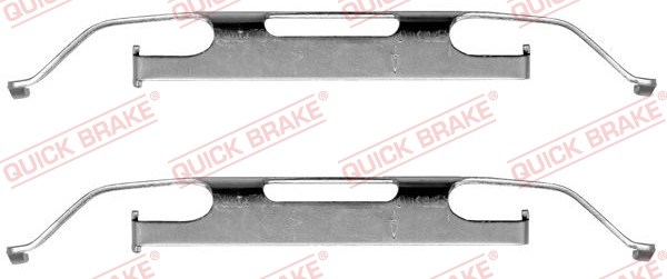 Accessory Kit, disc brake pad QUICK BRAKE 1091223