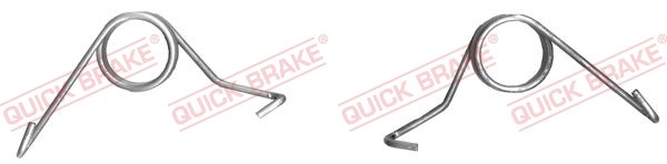 Repair Kit, parking brake lever (brake caliper) QUICK BRAKE 1130501
