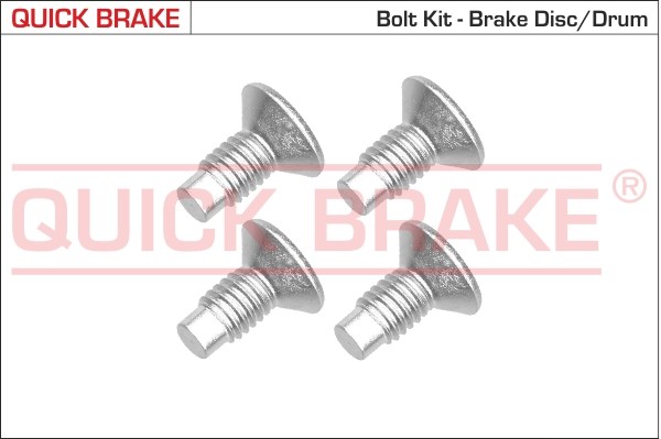 Screw Set, brake disc QUICK BRAKE 11663K