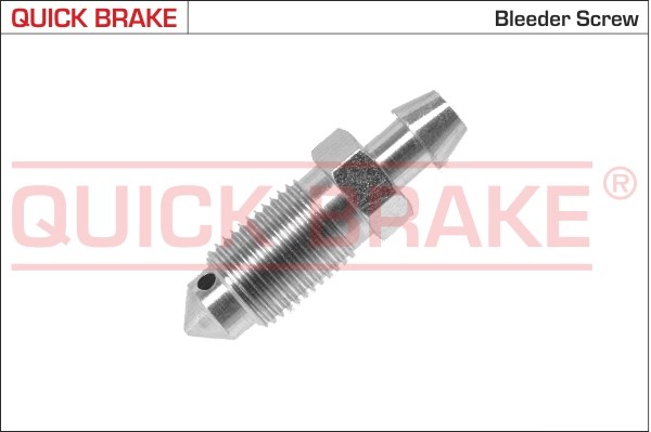 Bleeder Screw/Valve, brake caliper QUICK BRAKE 0017