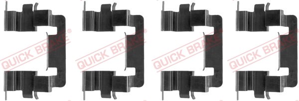 Accessory Kit, disc brake pad QUICK BRAKE 1091278