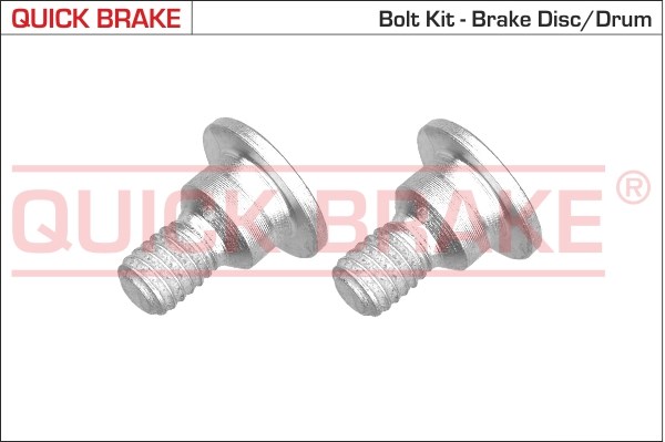 Screw Set, brake disc QUICK BRAKE 11660K