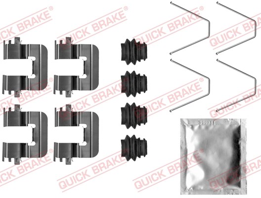 Accessory Kit, disc brake pad QUICK BRAKE 1090046
