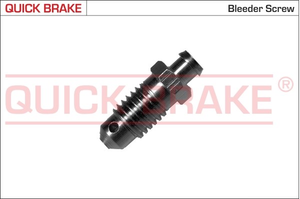 Bleeder Screw/Valve, brake caliper QUICK BRAKE 0103