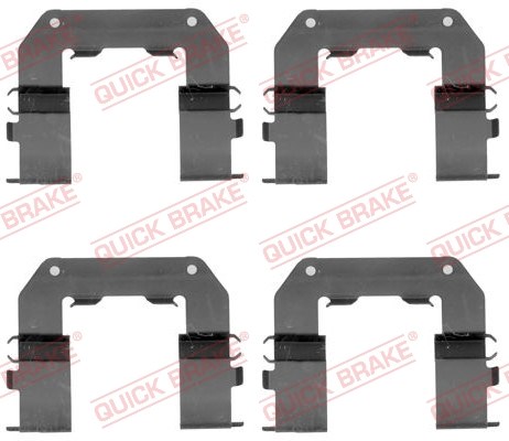 Accessory Kit, disc brake pad QUICK BRAKE 1091767