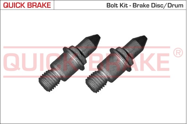 Screw Set, brake disc QUICK BRAKE 11677K