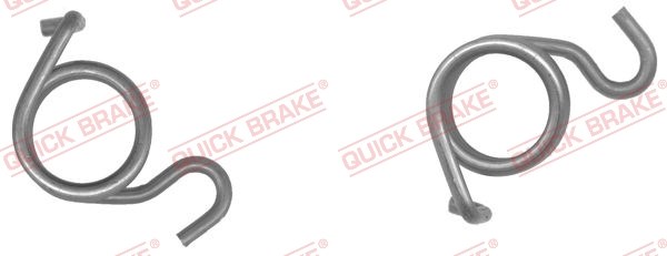 Repair Kit, parking brake lever (brake caliper) QUICK BRAKE 1130503