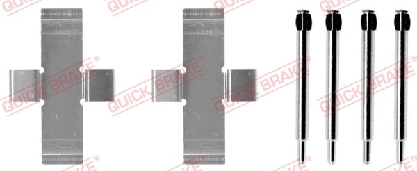 Accessory Kit, disc brake pad QUICK BRAKE 1090913