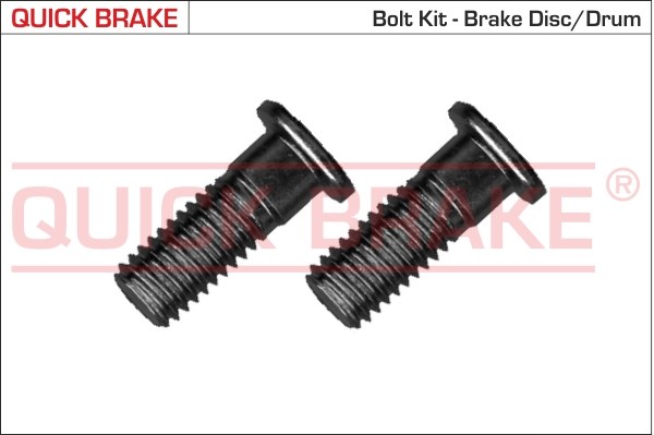Screw Set, brake disc QUICK BRAKE 11675K
