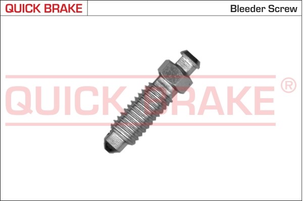 Bleeder Screw/Valve, brake caliper QUICK BRAKE 0123