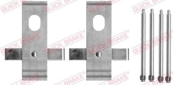 Accessory Kit, disc brake pad QUICK BRAKE 1091634