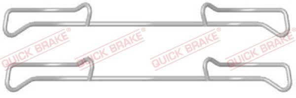 Accessory Kit, disc brake pad QUICK BRAKE 1091678