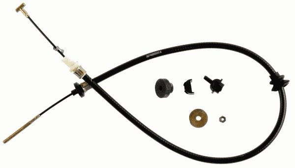 Cable Pull, clutch control SACHS 3074600223