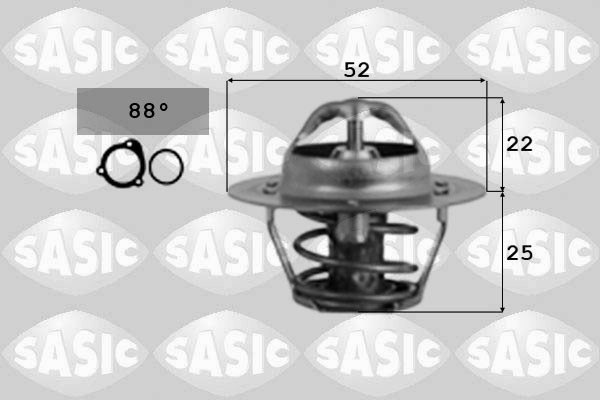 Thermostat, coolant SASIC 9000185