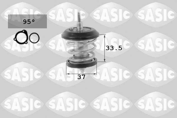 Thermostat, coolant SASIC 3306101