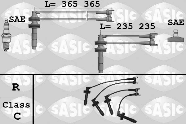 Ignition Cable Kit SASIC 9284015