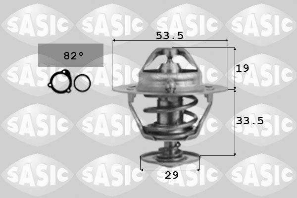 Thermostat, coolant SASIC 3306030
