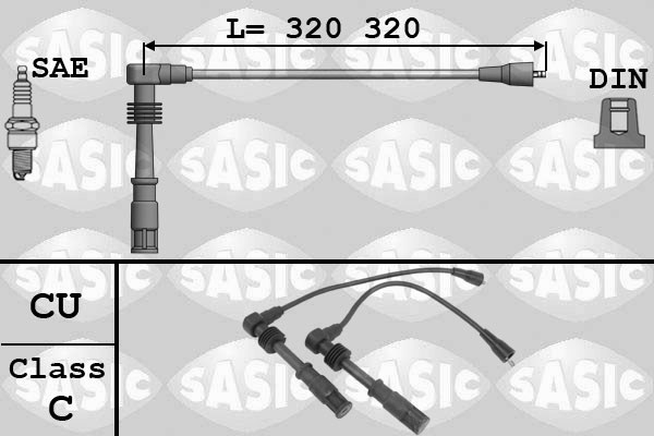 Ignition Cable Kit SASIC 9286060
