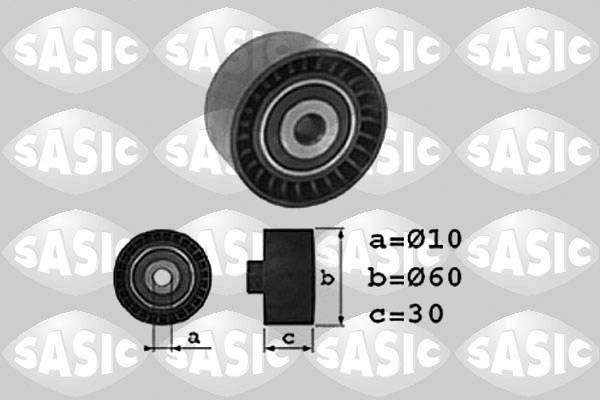 Deflection/Guide Pulley, timing belt SASIC 1700014