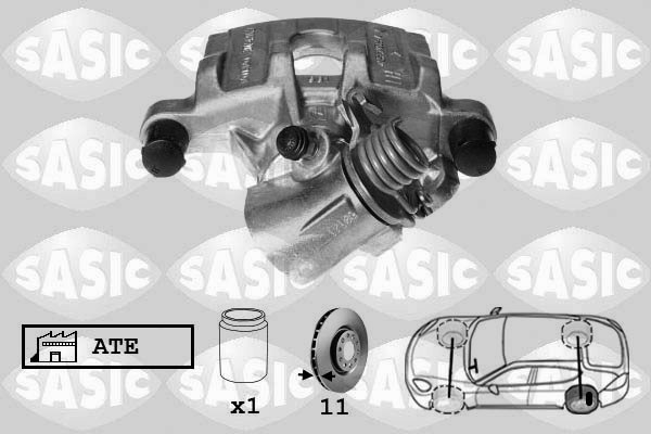 Brake Caliper SASIC 6506128