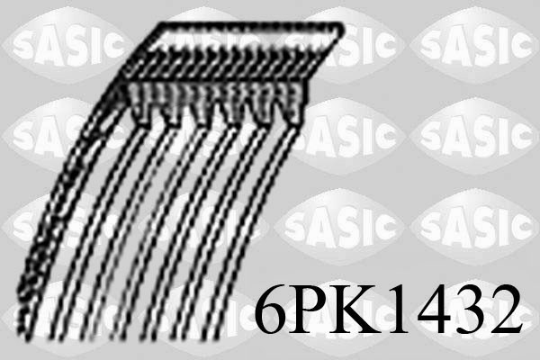 V-Ribbed Belts SASIC 6PK1432