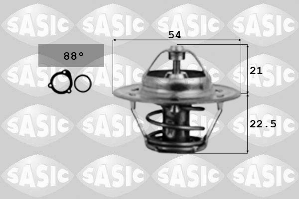 Thermostat, coolant SASIC 9000391