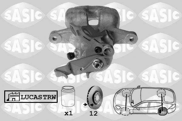 Brake Caliper SASIC 6506192