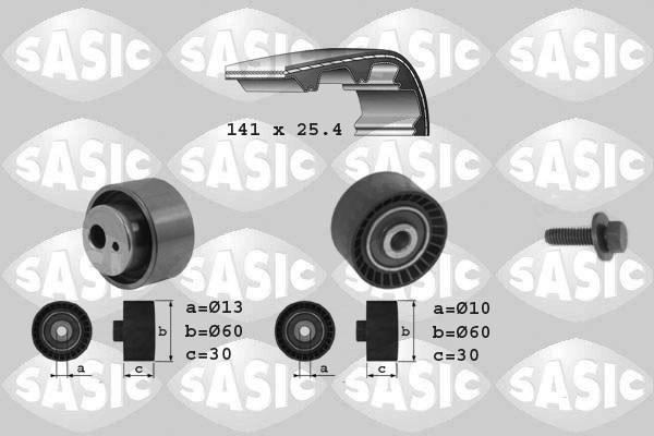 Timing Belt Kit SASIC 1750008