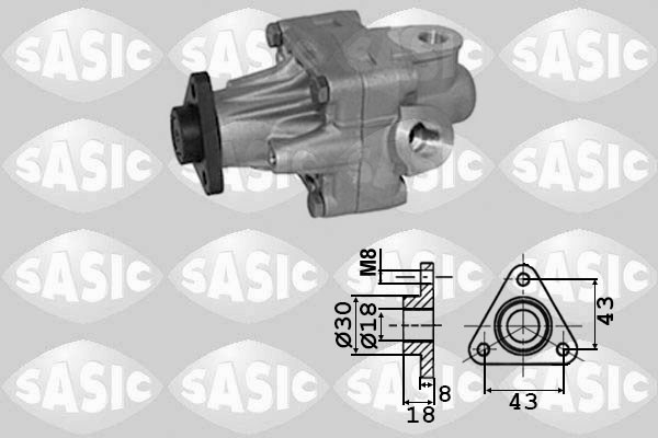 Hydraulic Pump, steering system SASIC 7076064