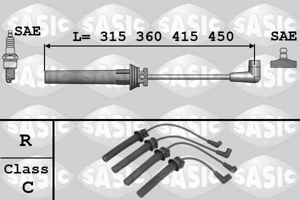 Ignition Cable Kit SASIC 9286029