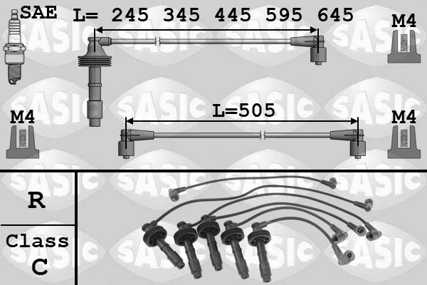 Ignition Cable Kit SASIC 9286035